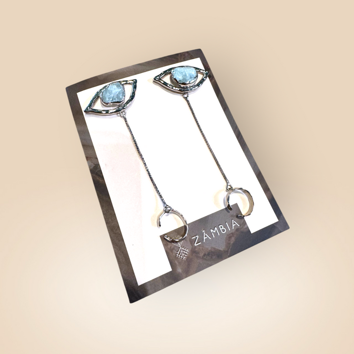 Eye Stud Cuff Earrings