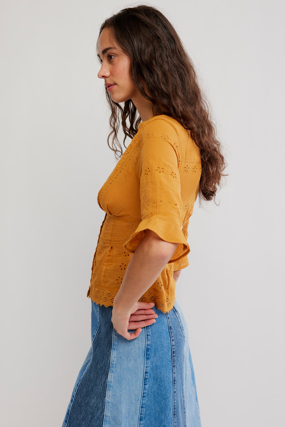 Salone Eyelet Top