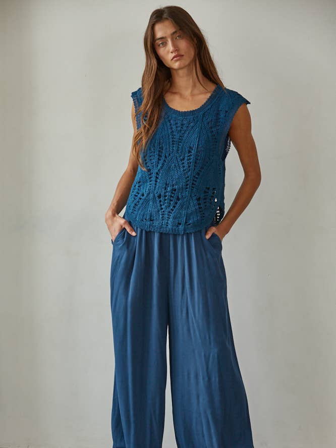 Hearst Crochet Jumpsuit