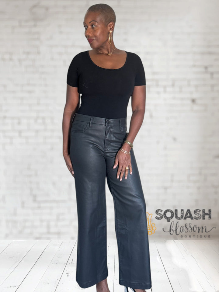 Meg Matte Ab Hi Wide Hem Jeans