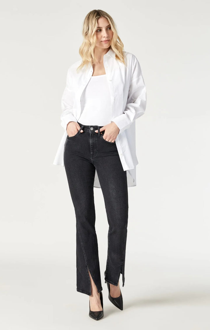 Maria Front Slit Jeans
