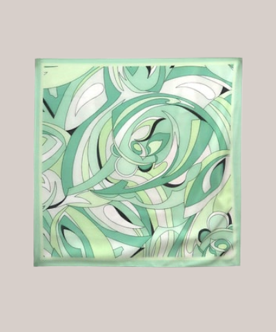 Abstract Silky Scarf