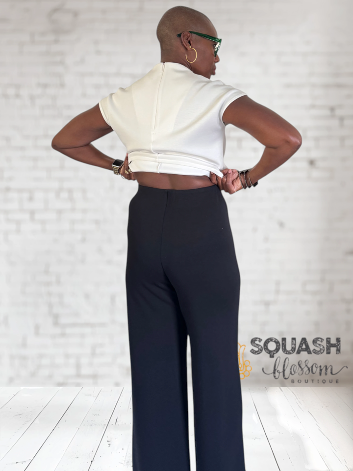 AirEssentials Drape Cowl Jumpsuit
