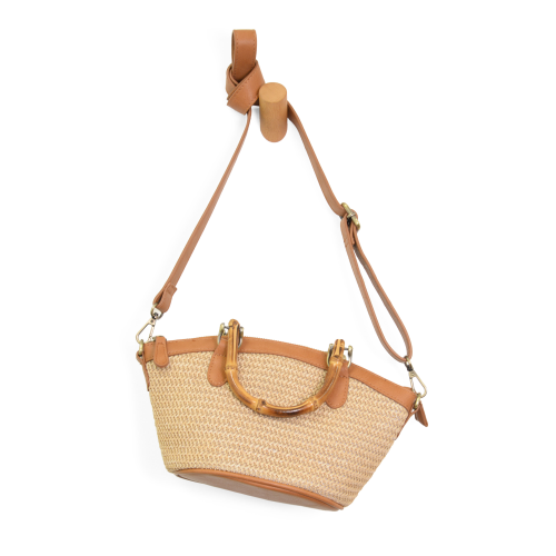 Millie Straw Basket Purse
