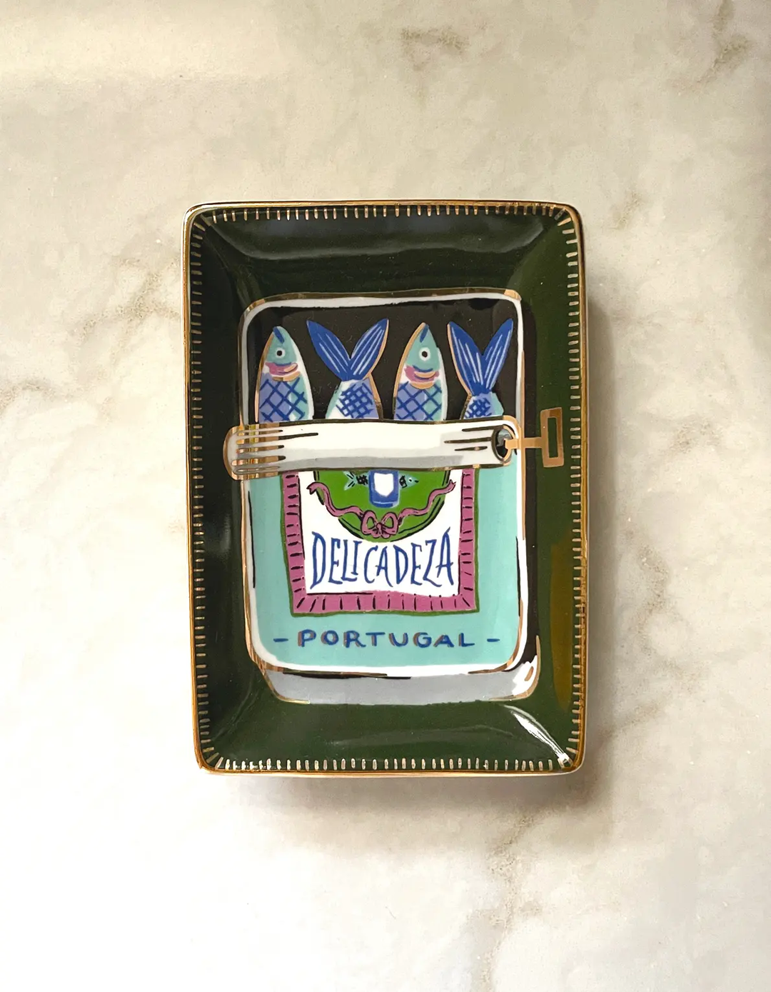 Porcelain Trinket Dish