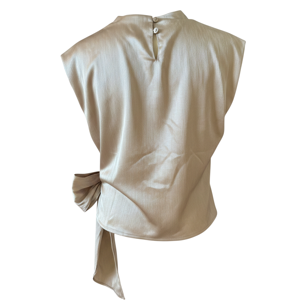Shoulderesque Side Tie Top