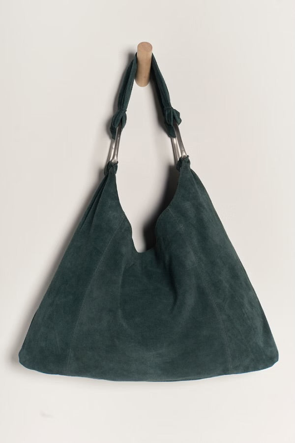 Bobbi Slouch Suede Tote