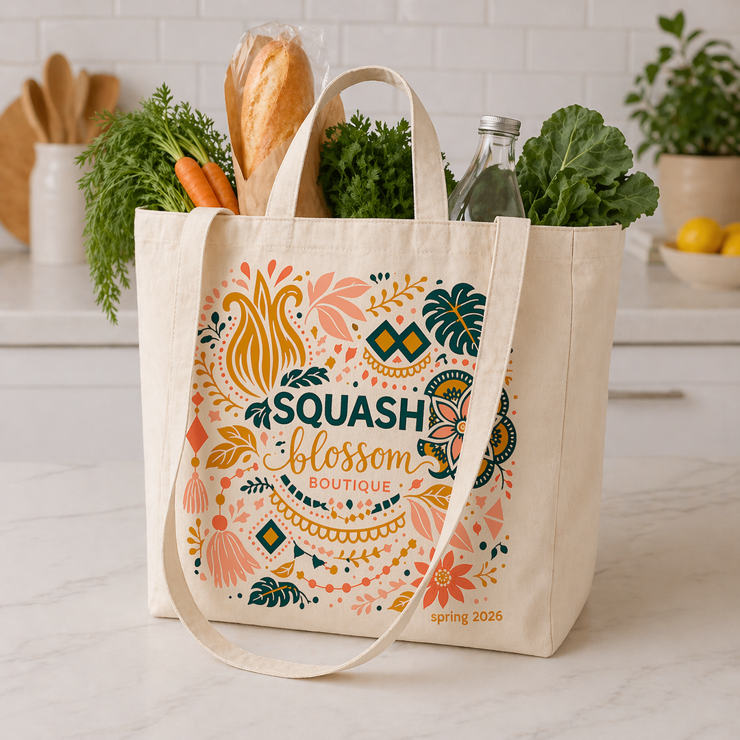 Squash Blossom Insider Tote