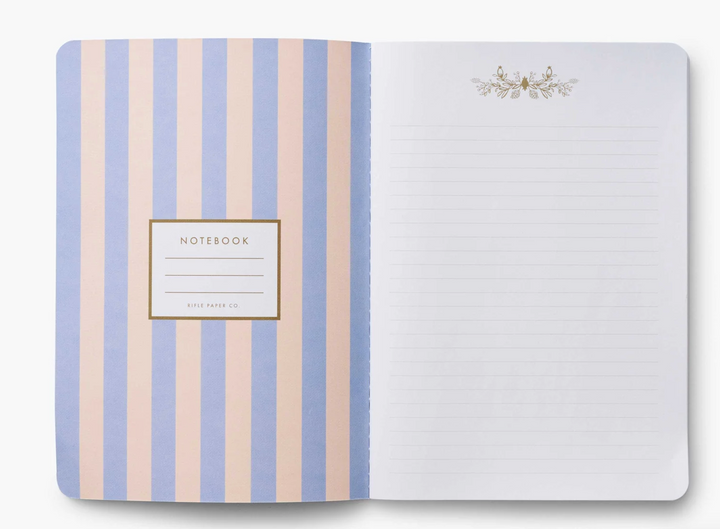 Set of 3 Hydrangea Notebooks