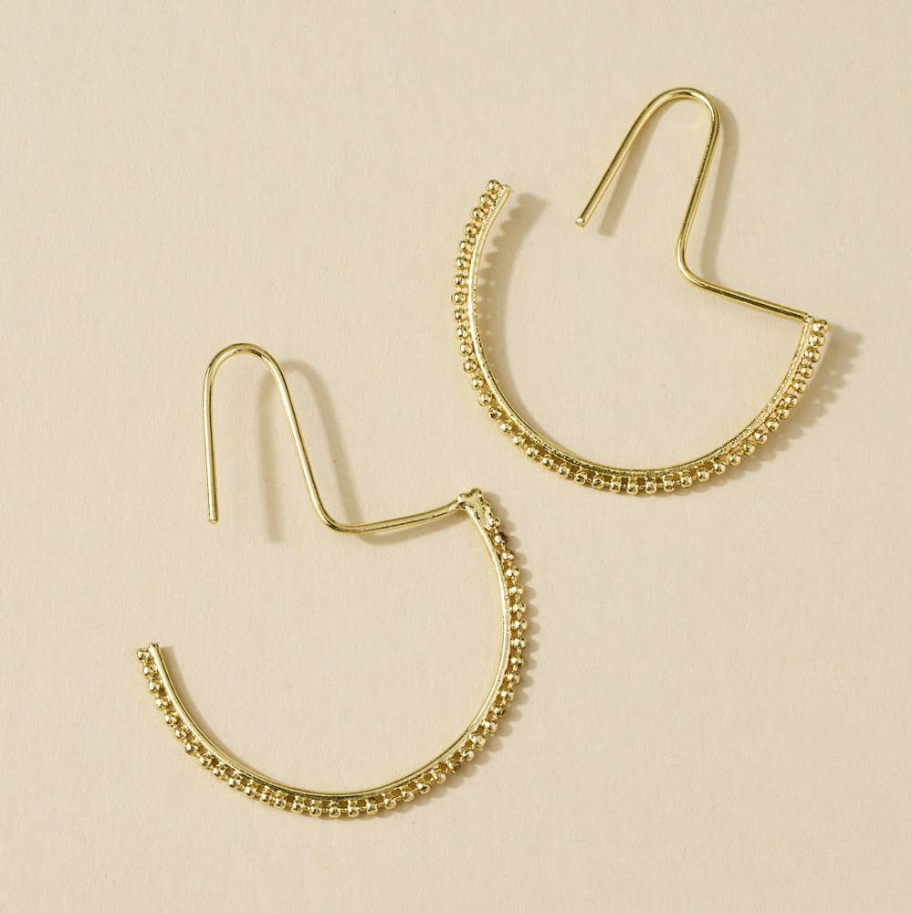 Bhavani Dot Threader Earrings