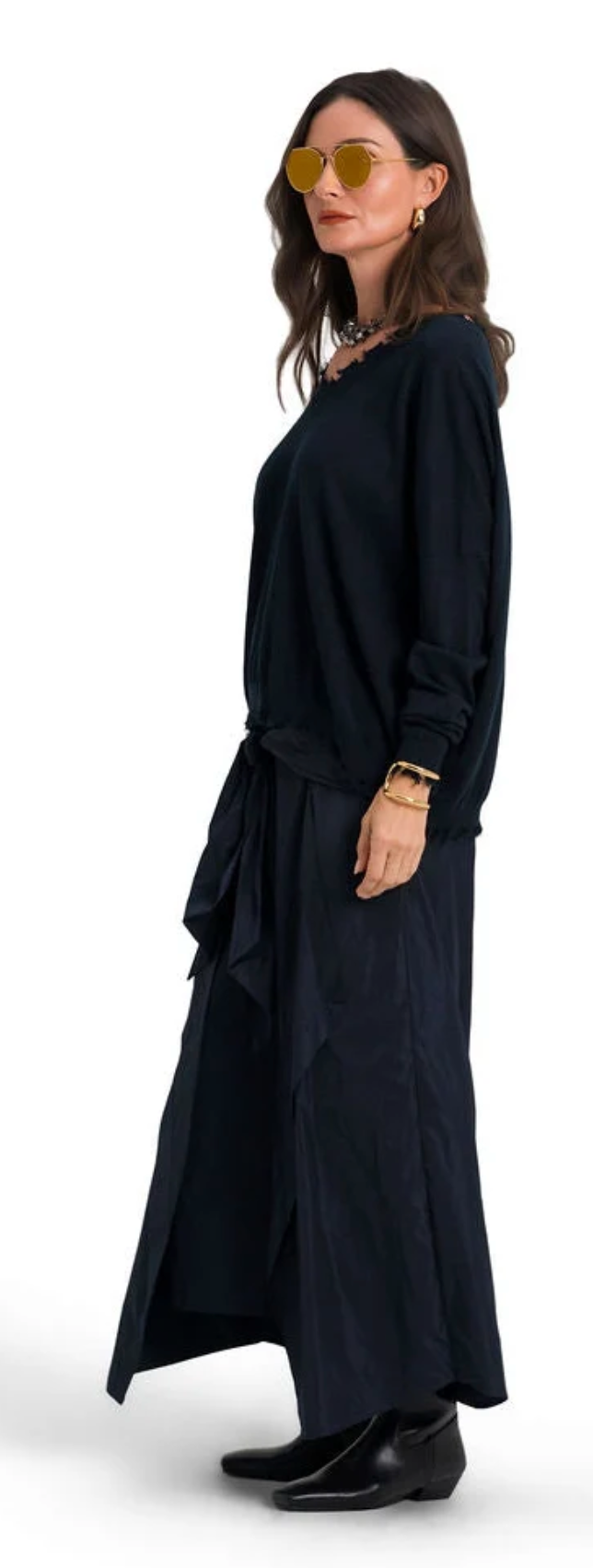 Wrap Nylon Skirt