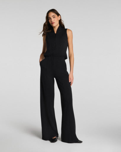 Air Essentials Shawl Collar Jumpsuit