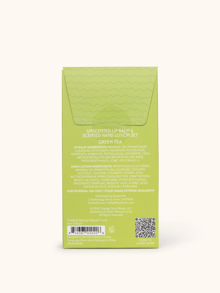 Lip Balm & Lotion Set