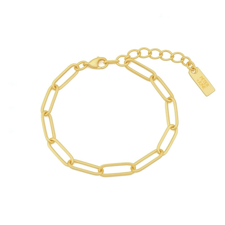 Paperclip Charm Bracelet
