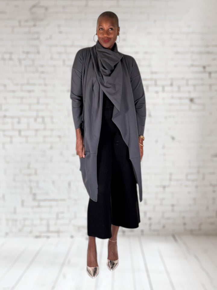 Knit Scarf Coat