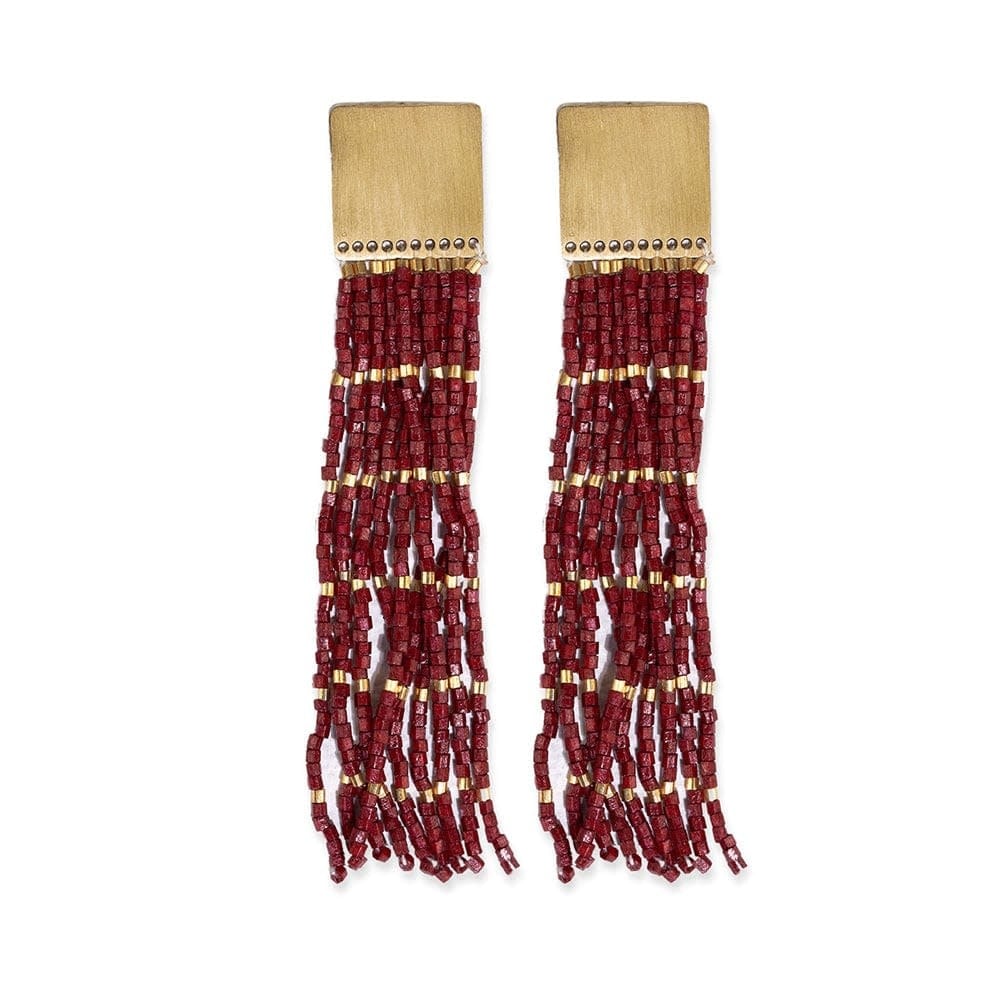 Harlow Bras Gold Stripe Earrings