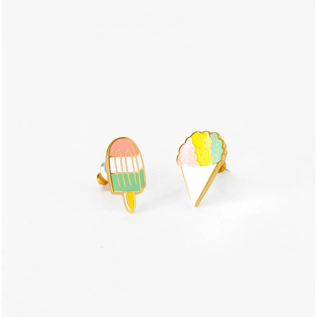 Sno Cone Popsicle Earrings