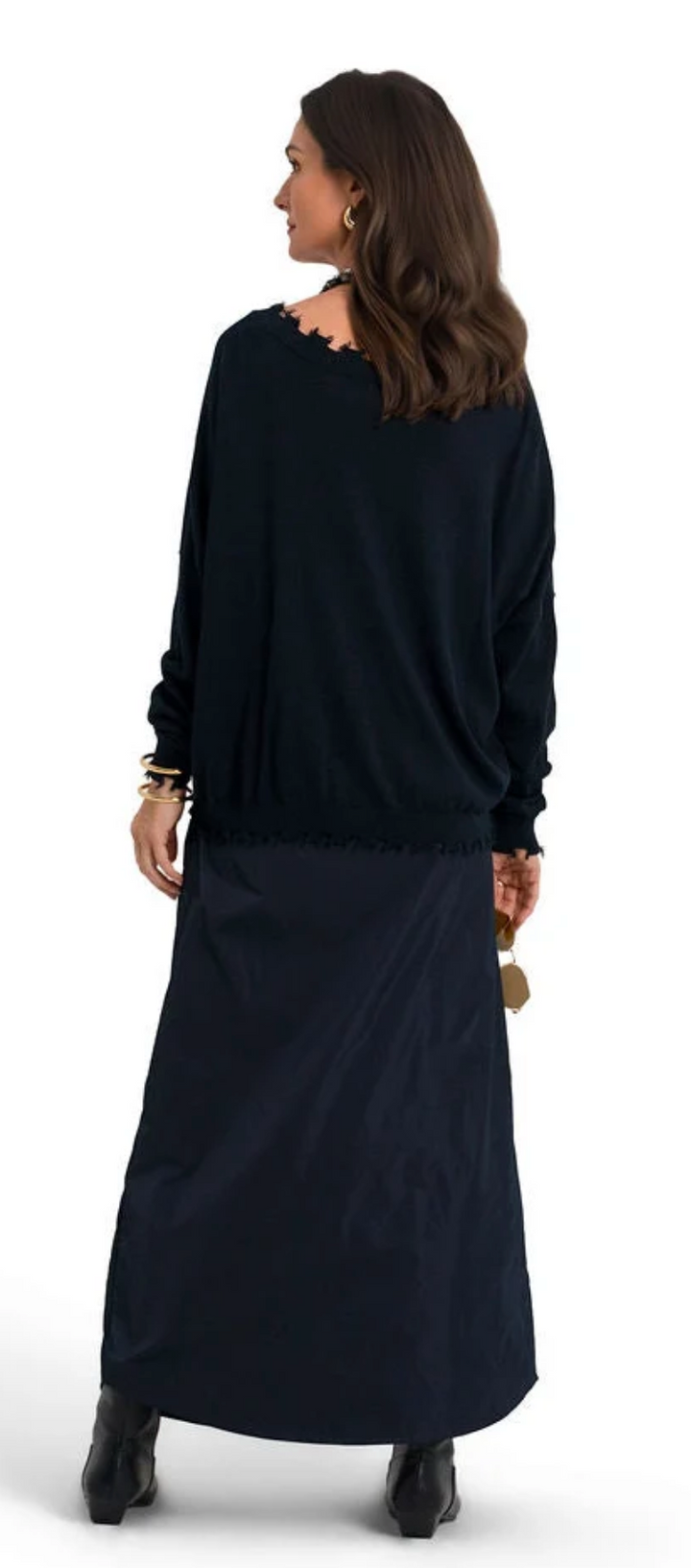 Wrap Nylon Skirt