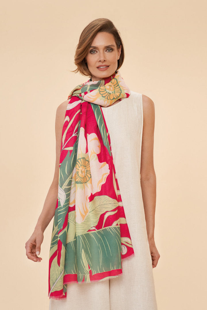 Delicate Tropical Scarf