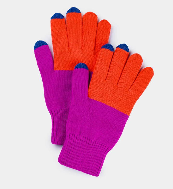 Verloop Colorblock Knit Gloves