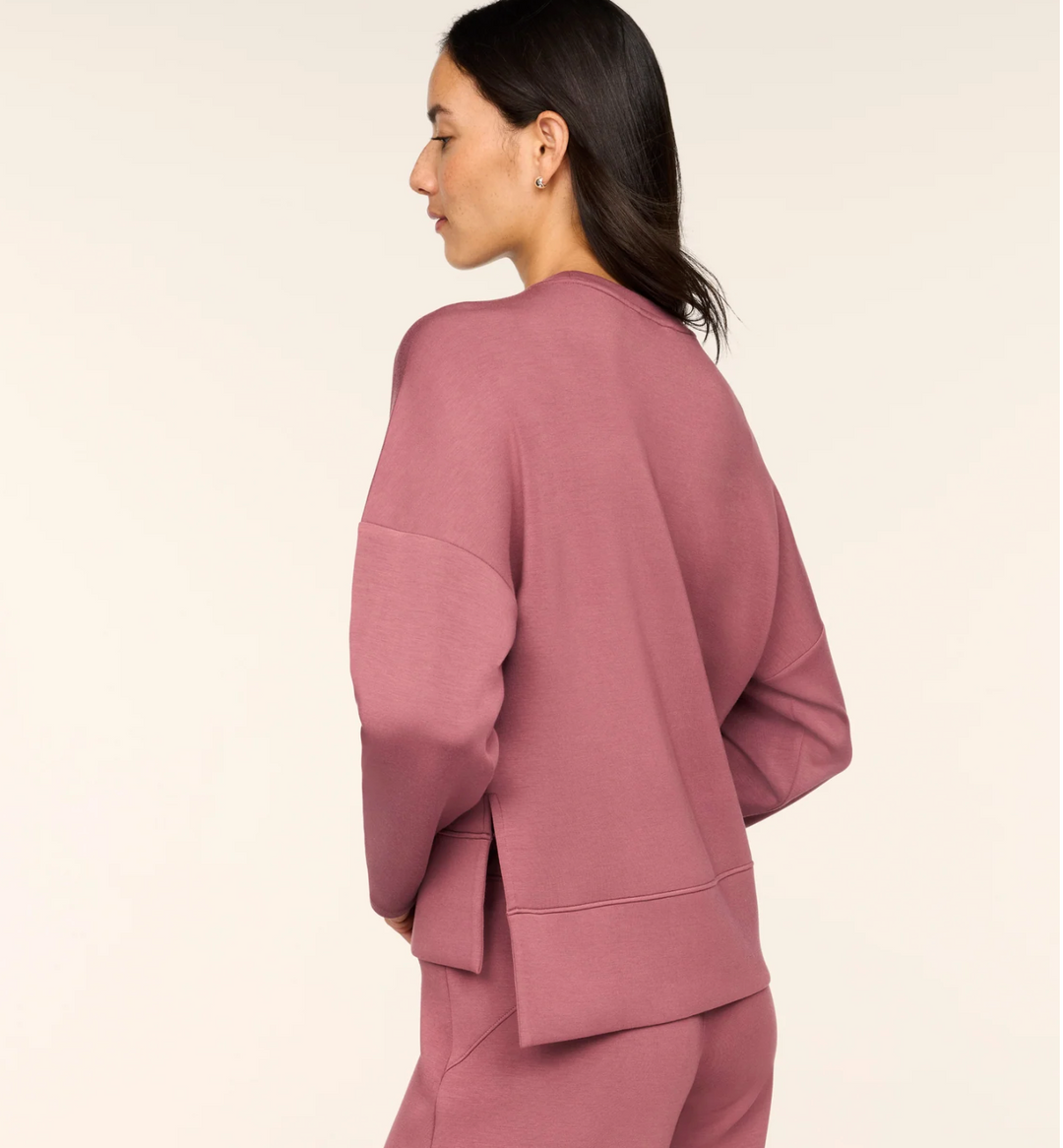 Air Essentials Crew Neck Top