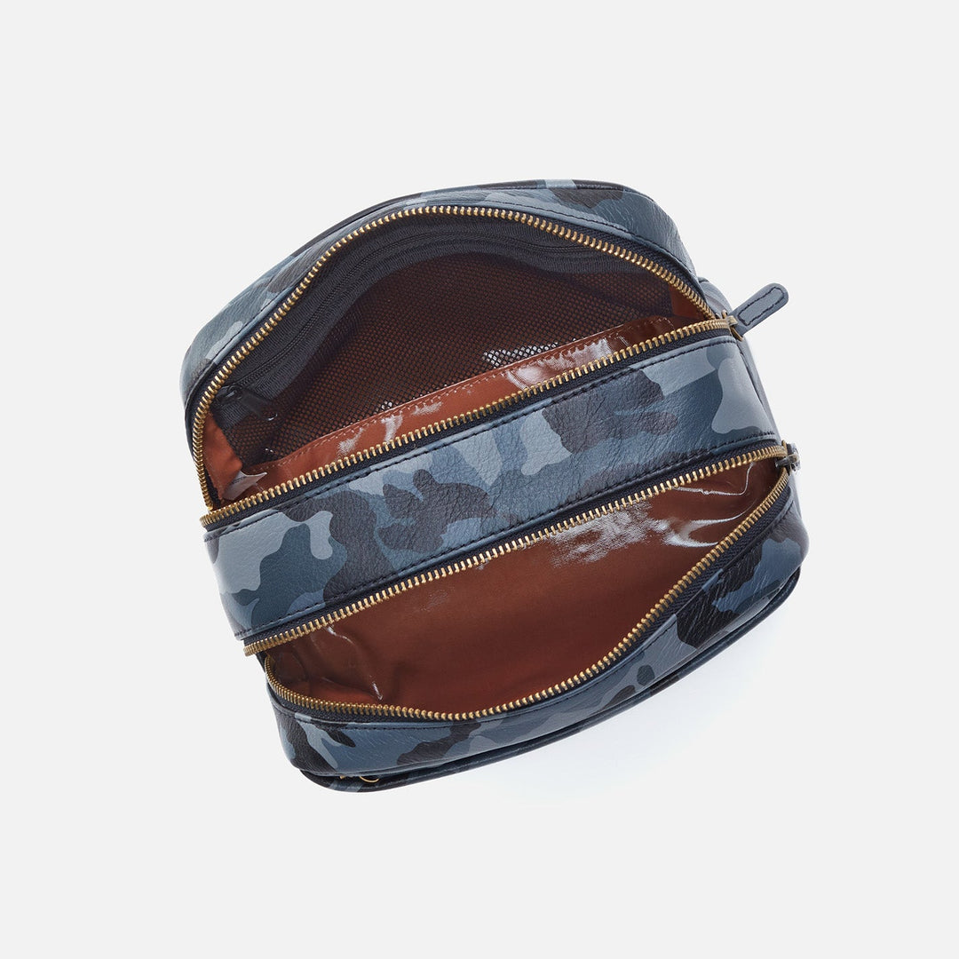Unisex Travel Kit Blue Camo