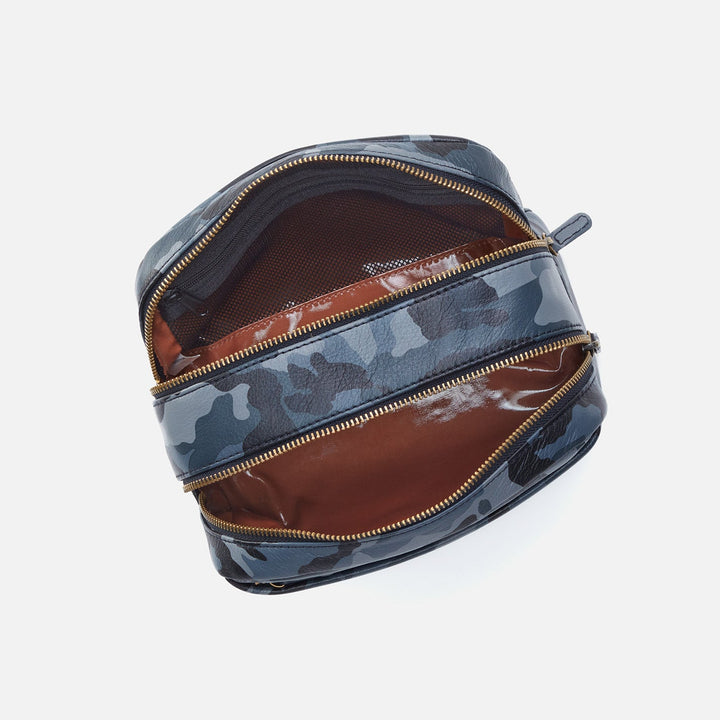 Unisex Travel Kit Blue Camo