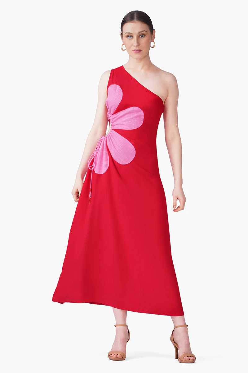 Scarlet Petal Dress