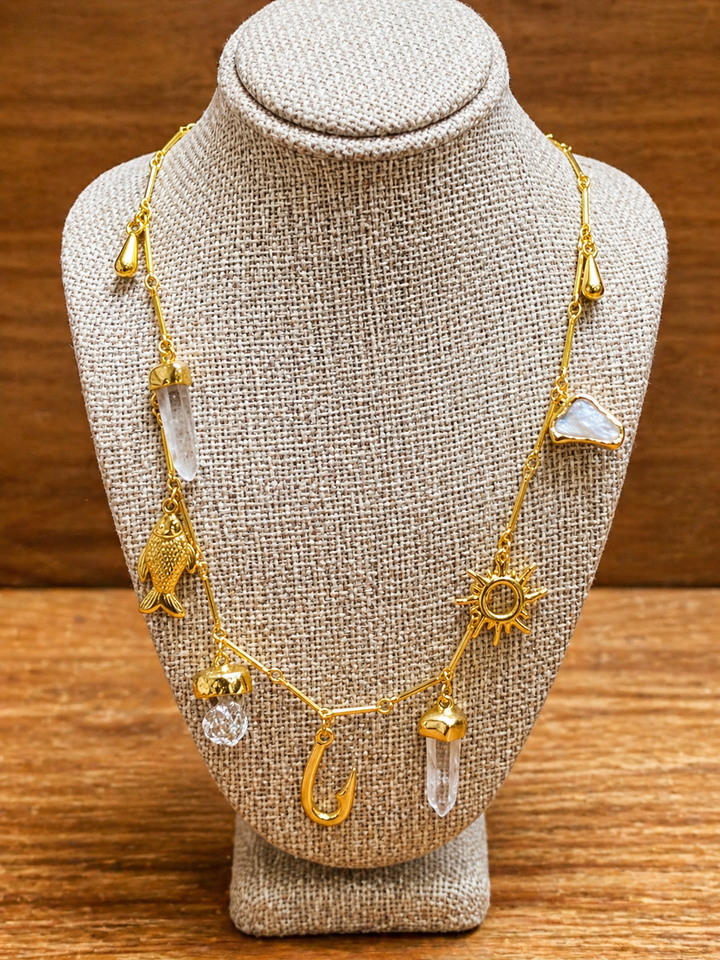 Aguas de Marco Charm Choker