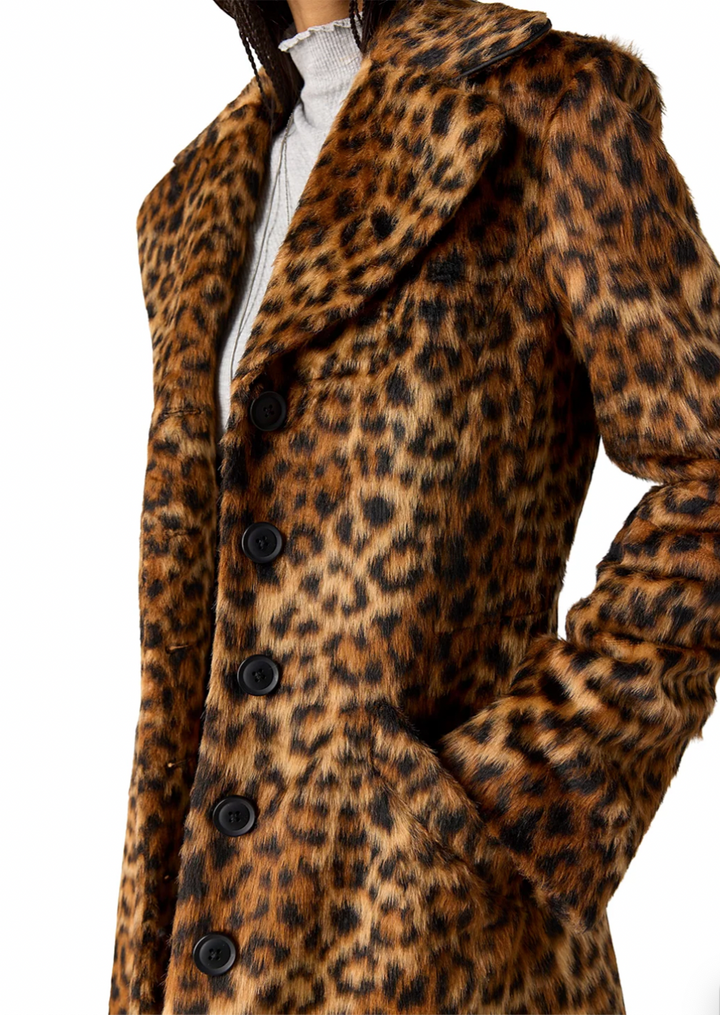 Delancy Leopard Lady Coat