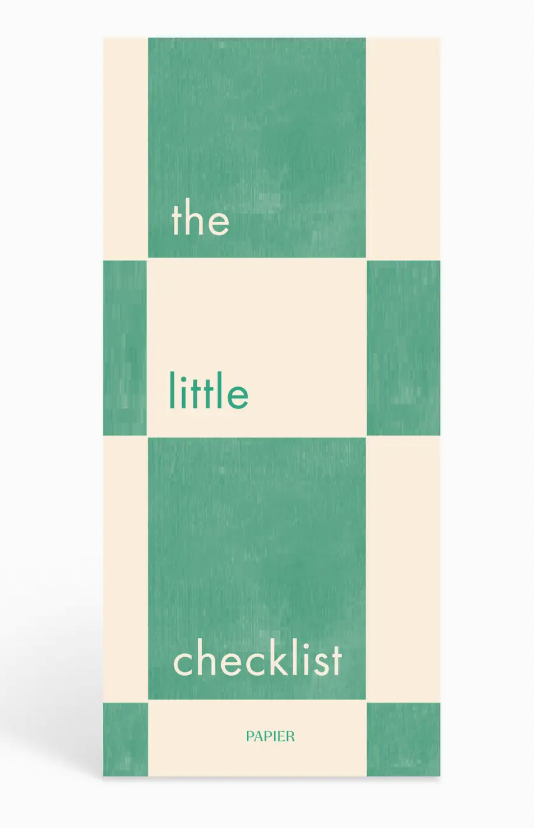 Little Checklist Notepad