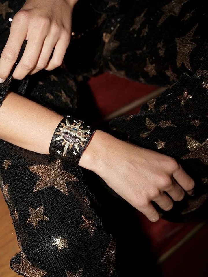 Eclipse Black Bangle