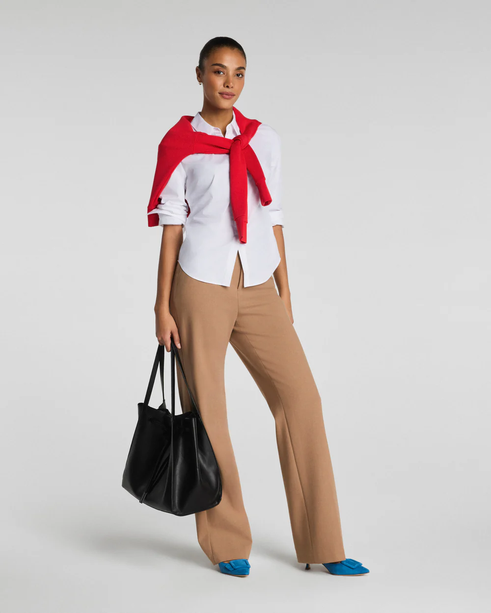 Poplin No Gape Button Down