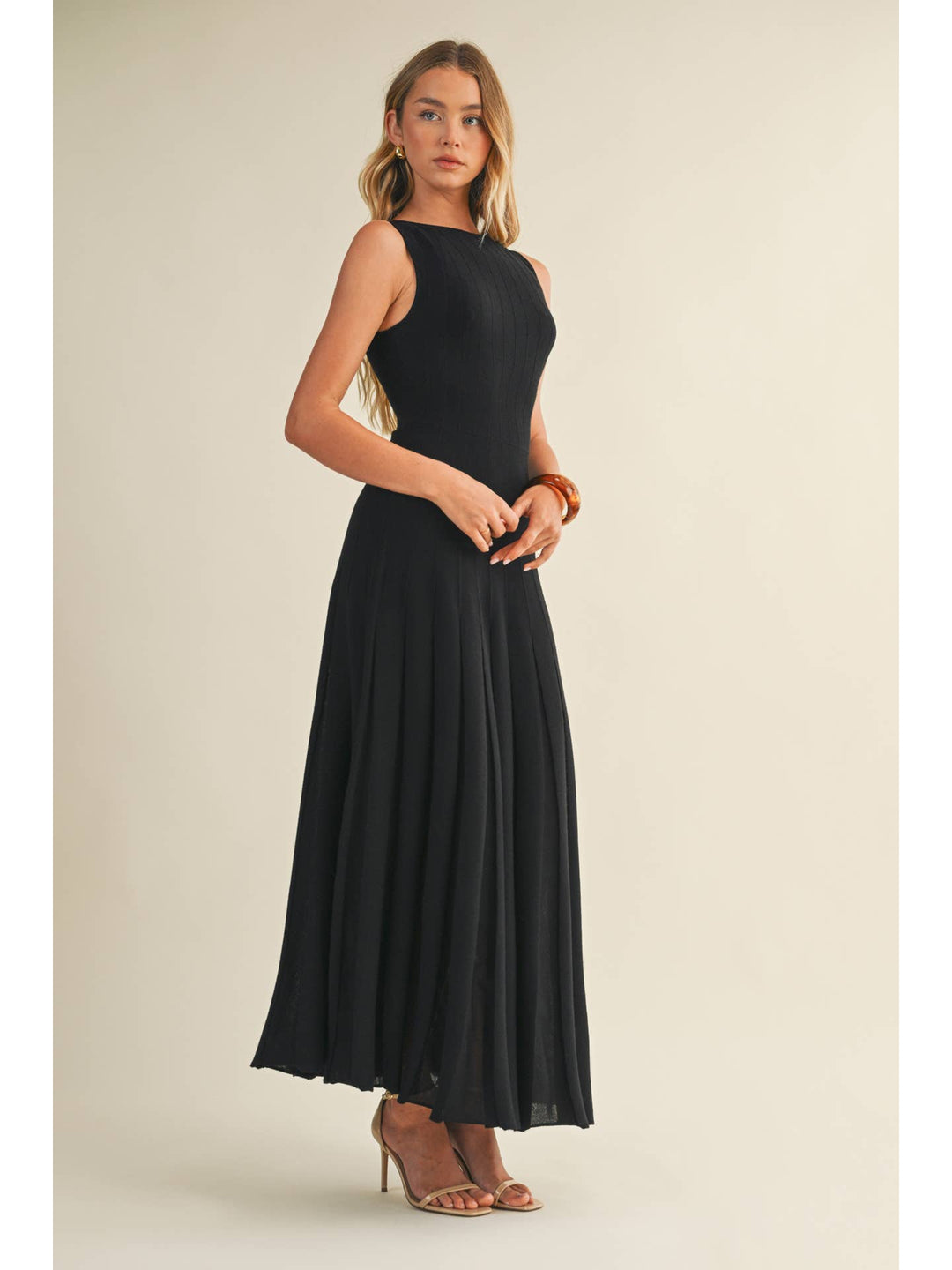 Classic Pleated Dress