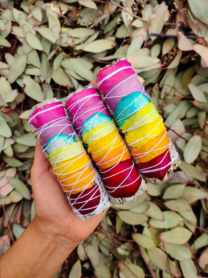 El Atirat 7 Chakra Sage Wand Bundle