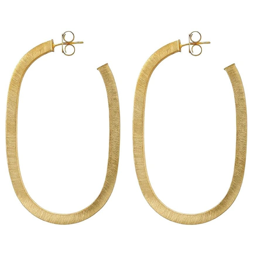 Sheila Fajl LaLa Long Square Hoops