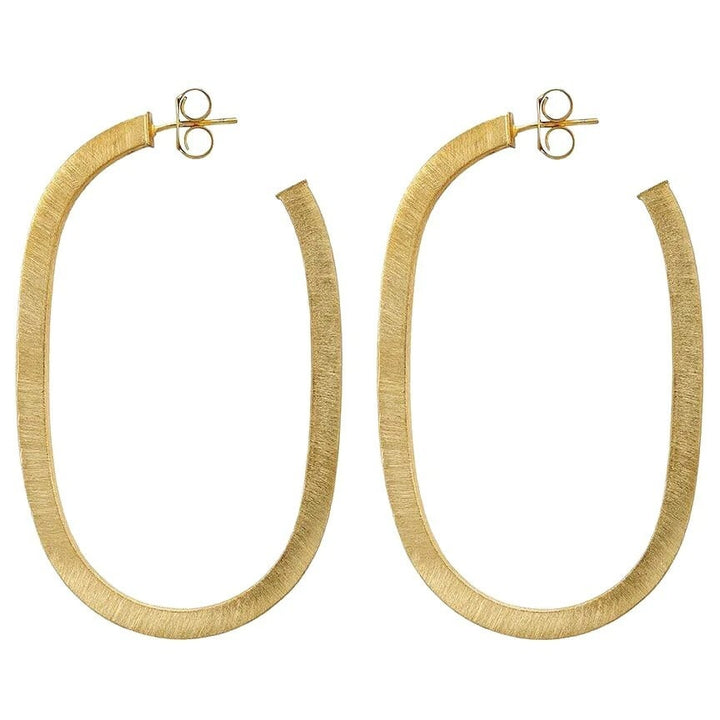 Sheila Fajl LaLa Long Square Hoops