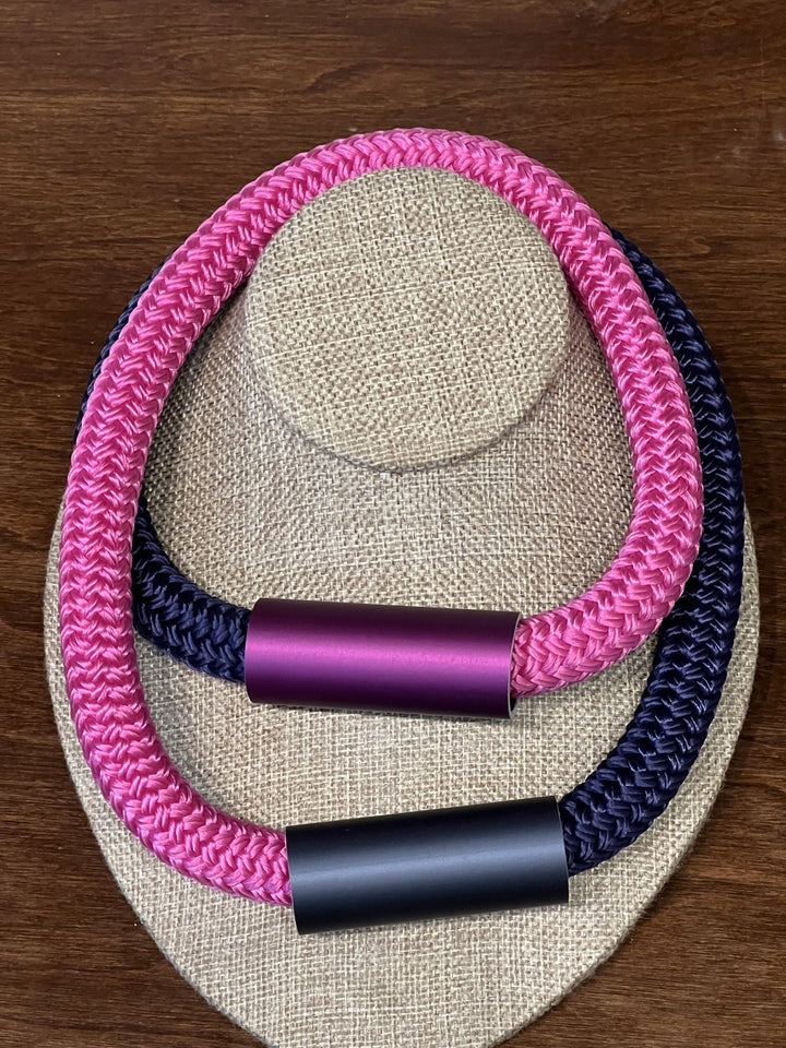 Aluminum Cylinder Necklace