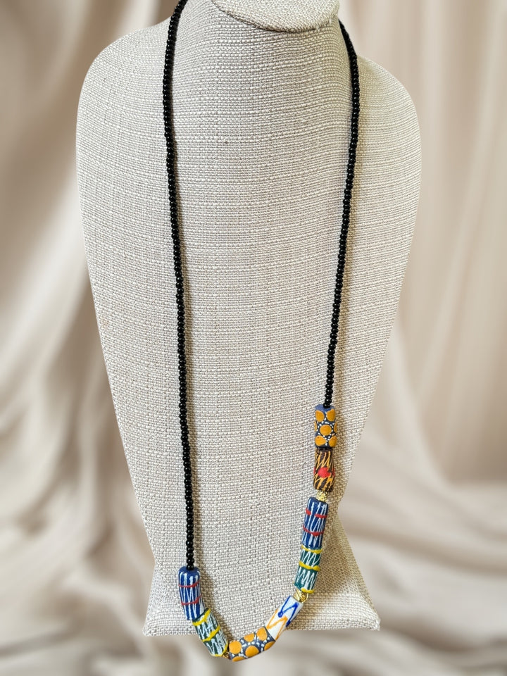 Ghana Trade Bead Necklace