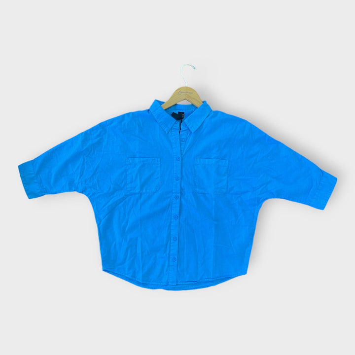 Dolman Button Top