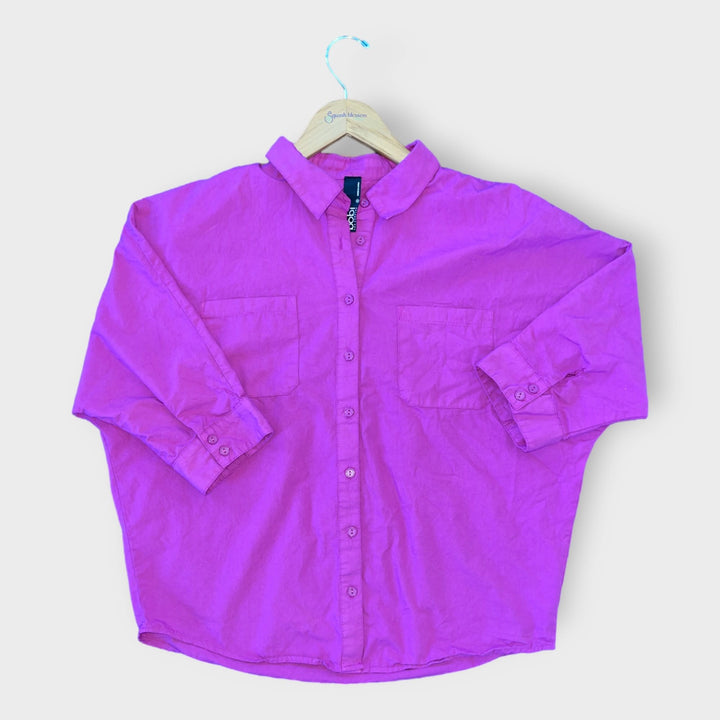Dolman Button Top