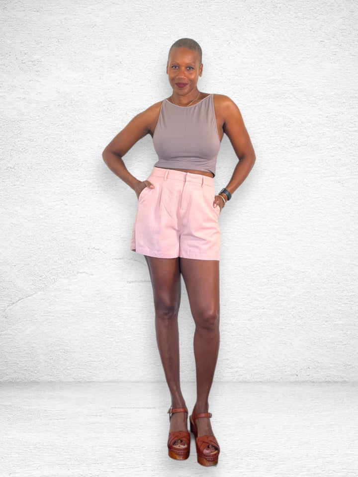 Pleated Shorts
