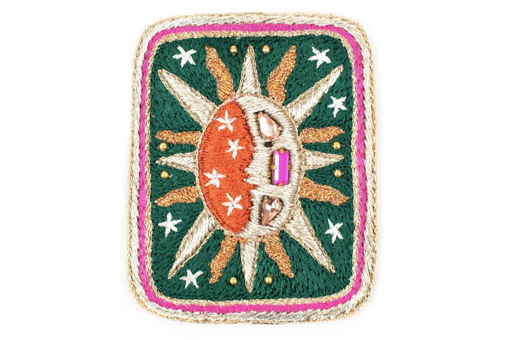 Ecrin Green Brooch