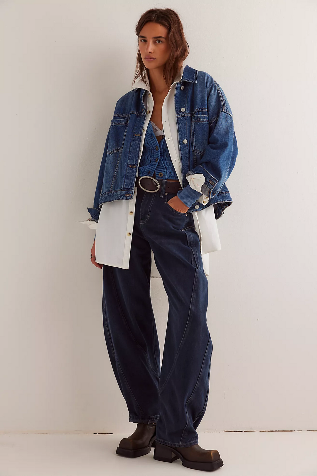 Opal Swing Denim Jacket