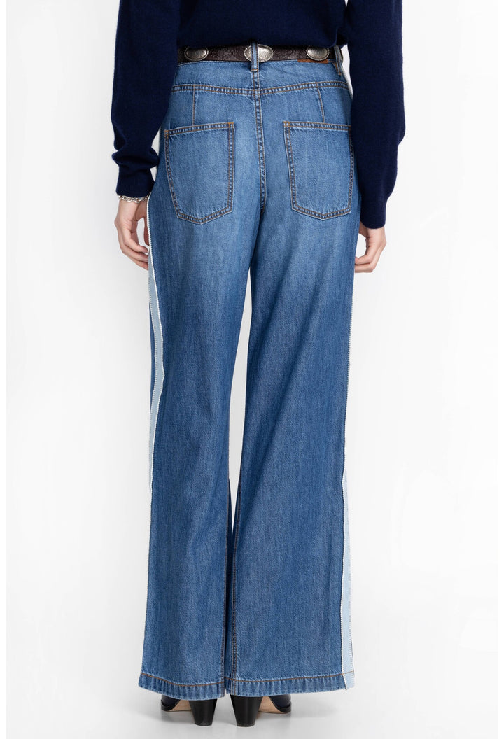 Blanket Stitch Wide Jean