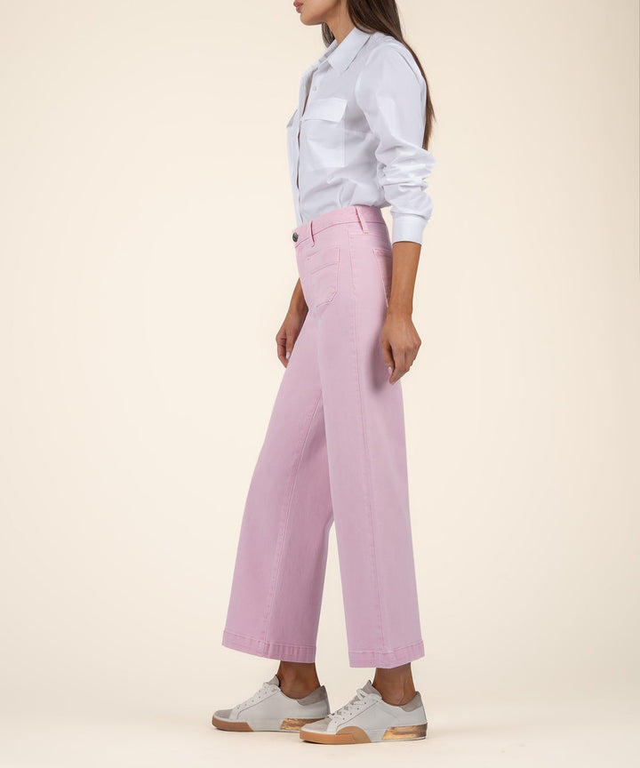 Meg Hi Rise Wide Patch Pocket Jeans