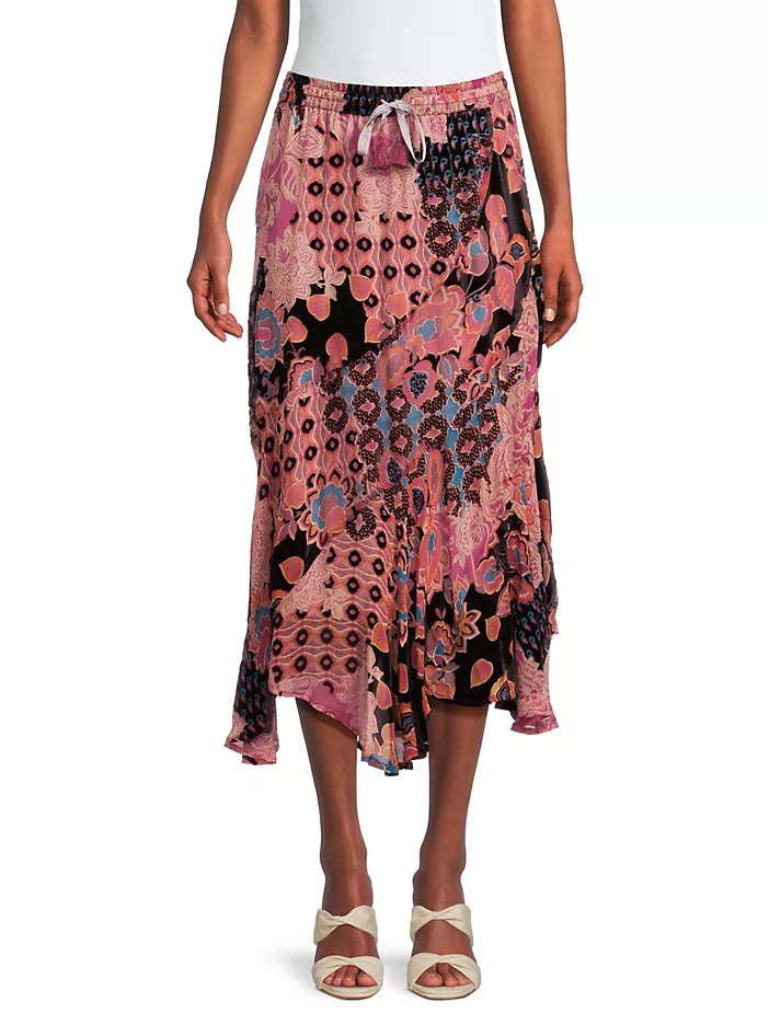 Chamylla Burnout Skirt