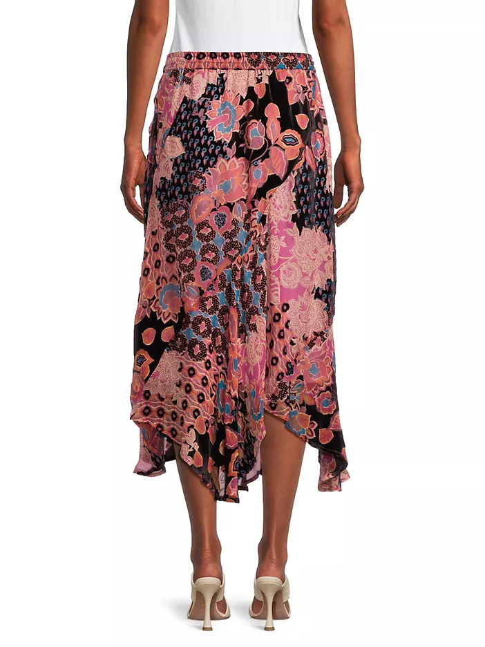 Chamylla Burnout Skirt