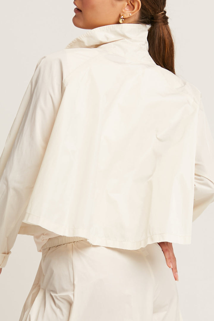 Cropped Swing Jacket