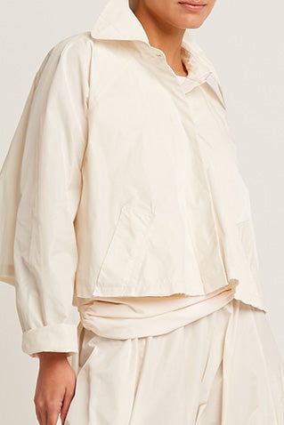 Cropped Swing Jacket